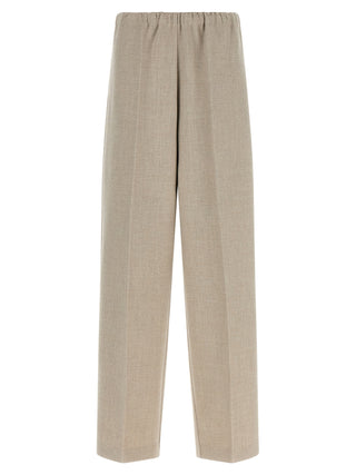 Fabiana Filippi Beige Polyester Casual Pants