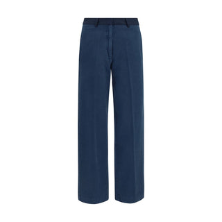 Forte_Forte Blue Cotton Chino Pants