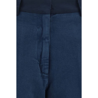 Forte_Forte Blue Cotton Chino Pants