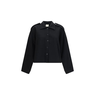 Khaite Black Acetate Shirt