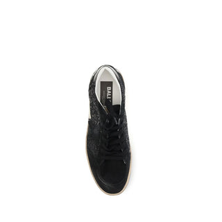 Golden Goose Black Calf Leather Low Top Sneakers