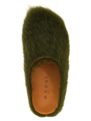Marni Bicolor Calfskin Mules