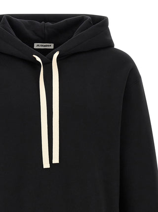Jil Sander Structured Cotton Hoodie