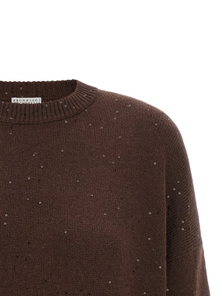 Brunello Cucinelli Brown Cashmere Cardigan