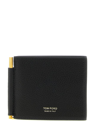 Tom Ford Black Calfskin Cardholder