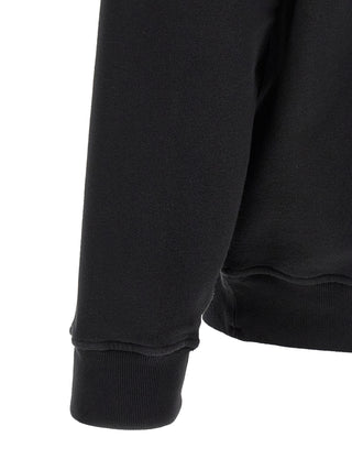 Stone Island Black Cotton Sweatshirt