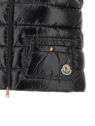 Moncler Black Polyamide Sleeveless Jacket