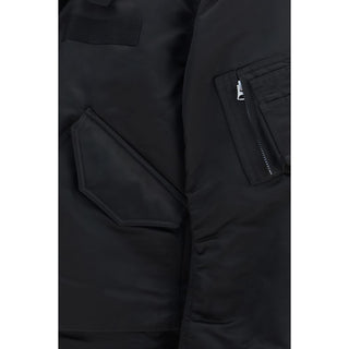 Sacai Black Cotton Bomber