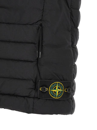 Stone Island Black Polyamide Sleeveless Jacket