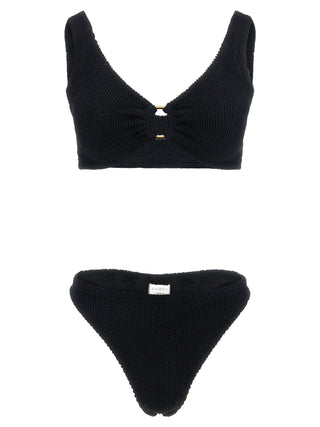 Hunza G Black Polyamide Bikini
