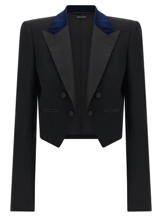 Tom Ford Black Wool Blazer