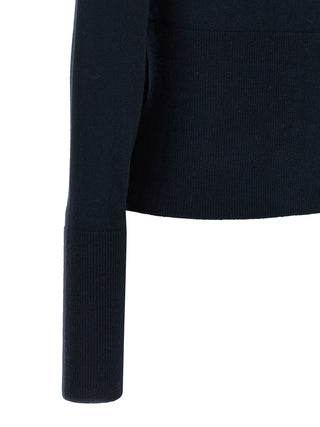 Chloé Blue Wool Cardigan