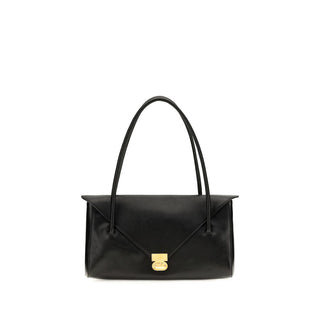 Marni Black Calf Leather Shoulder Bag
