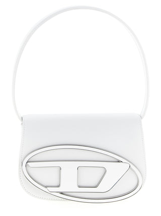 Diesel White Cowhide Shoulder Bag