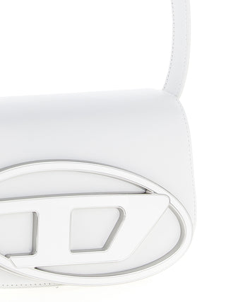 Diesel White Cowhide Shoulder Bag
