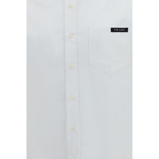 Prada White Cotton Dress Shirt