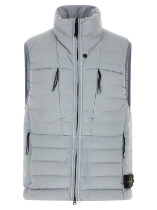 Stone Island Gray Polyamide Sleeveless Jacket