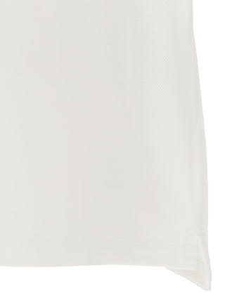 Gucci White Cotton Polo Shirt