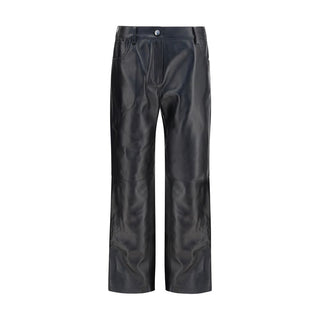 Magda Butrym Straight-Leg Leather Pants