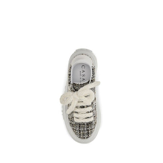 Casadei Nexus Bouclé Wedge Sneakers