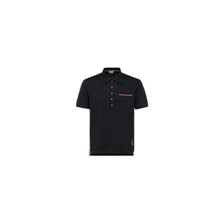 Thom Browne RWB Pocket Trim Piqué Polo Shirt