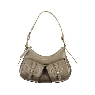 Coccinelle Mavery Pocket Leather Shoulder Bag