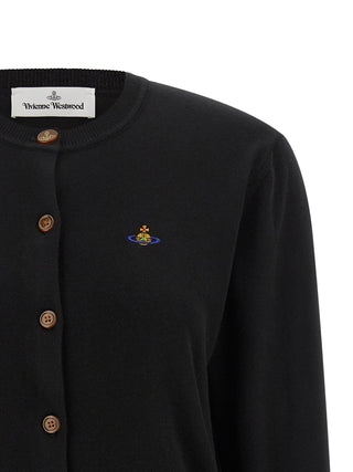 Vivienne Westwood Black Cotton Cardigan