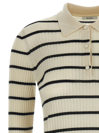 Max Mara Gitano Cashmere and Silk Polo Shirt