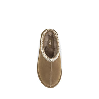 UGG Beige Leather Mules