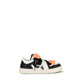 Off-White Multicolor Calf Leather Low Top Sneakers