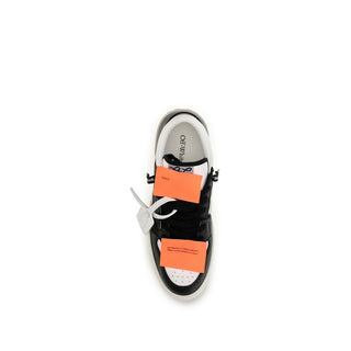 Off-White Multicolor Calf Leather Low Top Sneakers