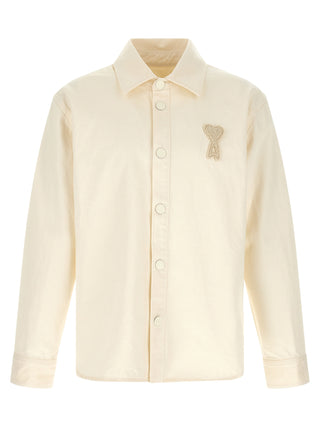 Ami Paris Ami de Coeur Denim Overshirt