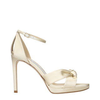 Jimmy Choo Rosie 100 Satin Platform Sandals
