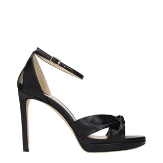 Jimmy Choo Rosie 100 Leather Platform Sandals