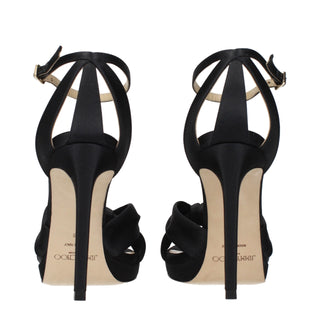 Jimmy Choo Rosie 100 Satin Platform Sandals