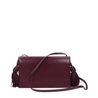Jil Sander Distressed Leather Crossbody Bag