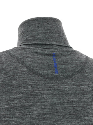 Jil Sander Technical Knit High Neck Long Sleeve T-Shirt
