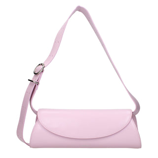 Jil Sander Cannolo Small Leather Crossbody Bag