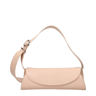 Jil Sander Cannolo Small Leather Crossbody Bag