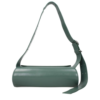 Jil Sander Cannolo Small Leather Crossbody Bag