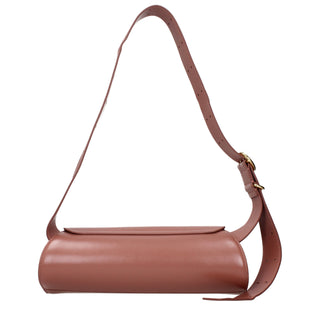 Jil Sander Cannolo Small Leather Crossbody Bag