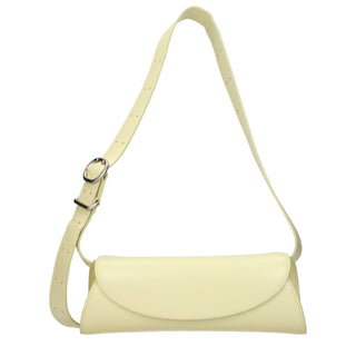 Jil Sander Cannolo Small Leather Crossbody Bag