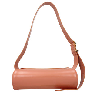 Jil Sander Cannolo Small Leather Crossbody Bag