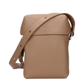 Jil Sander Lid Small Leather Crossbody Bag