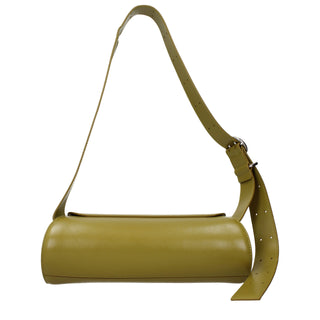 Jil Sander Cannolo Small Leather Crossbody Bag