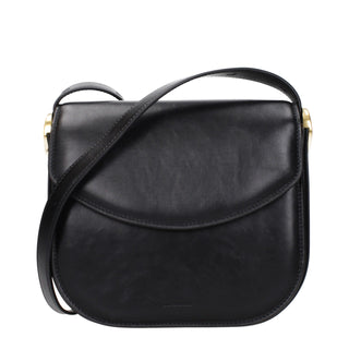 Jil Sander Aged Leather Crossbody Bag