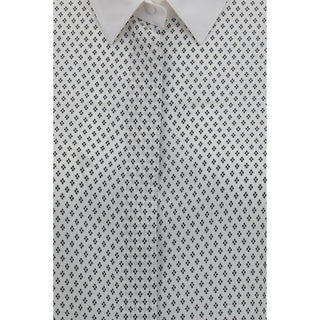 Tom Ford Diamond Print Silk Shirt
