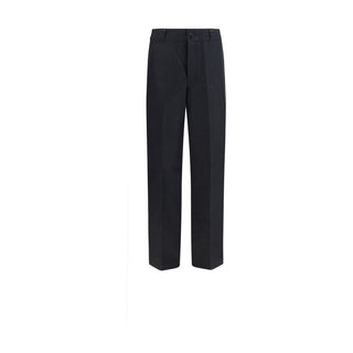 Prada Technical Canvas Wide-Leg Pants
