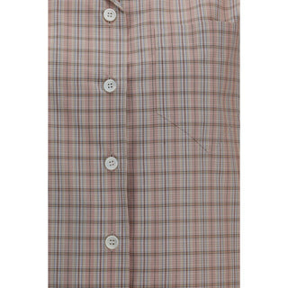 Prada Checked Cotton Bowling Shirt