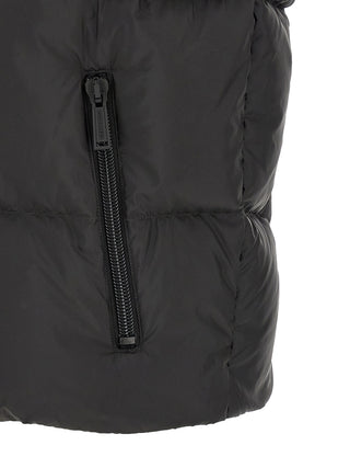 Dsquared² Black Polyester Sleeveless Jacket